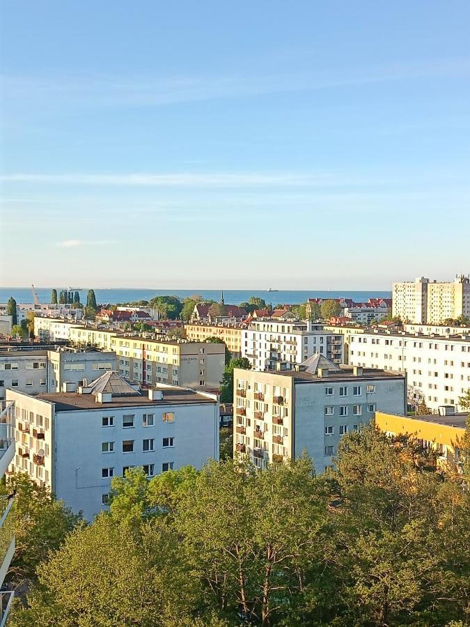 Ferienwohnung Nowoczesny Apartament Z Widokiem Na Morze Danzig Exterior foto